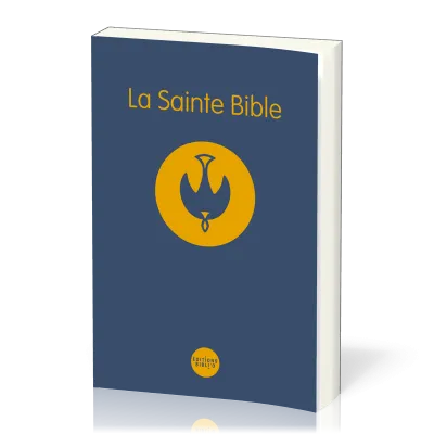 Bible à la Colombe Segond 1978, marine - brochée souple
