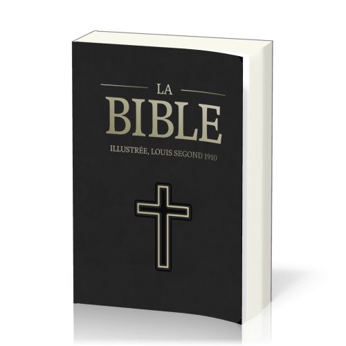 Bible Segond 1910, brochée, noire - Illustrée par José Pérez Montero