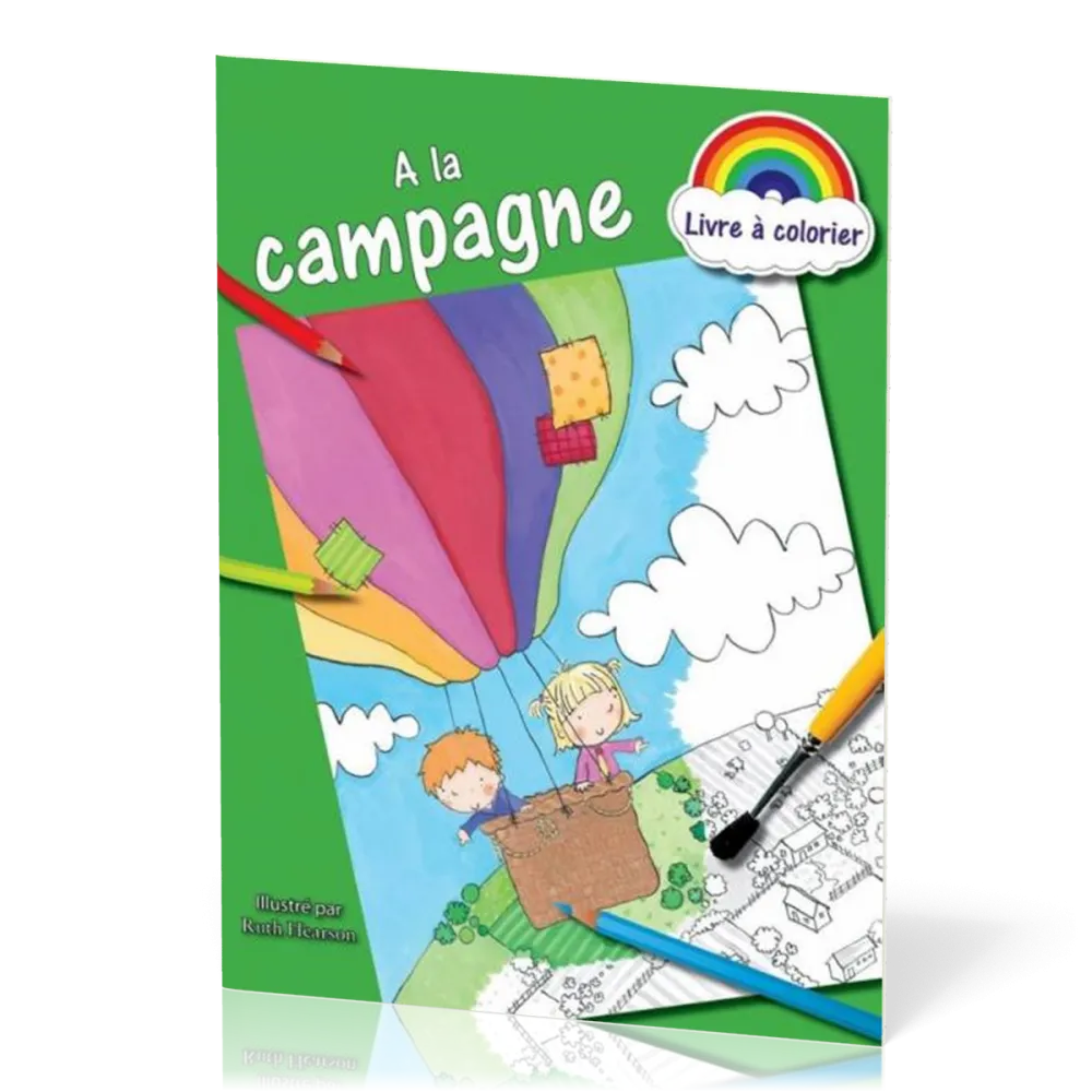 À la campagne - livre à colorier
