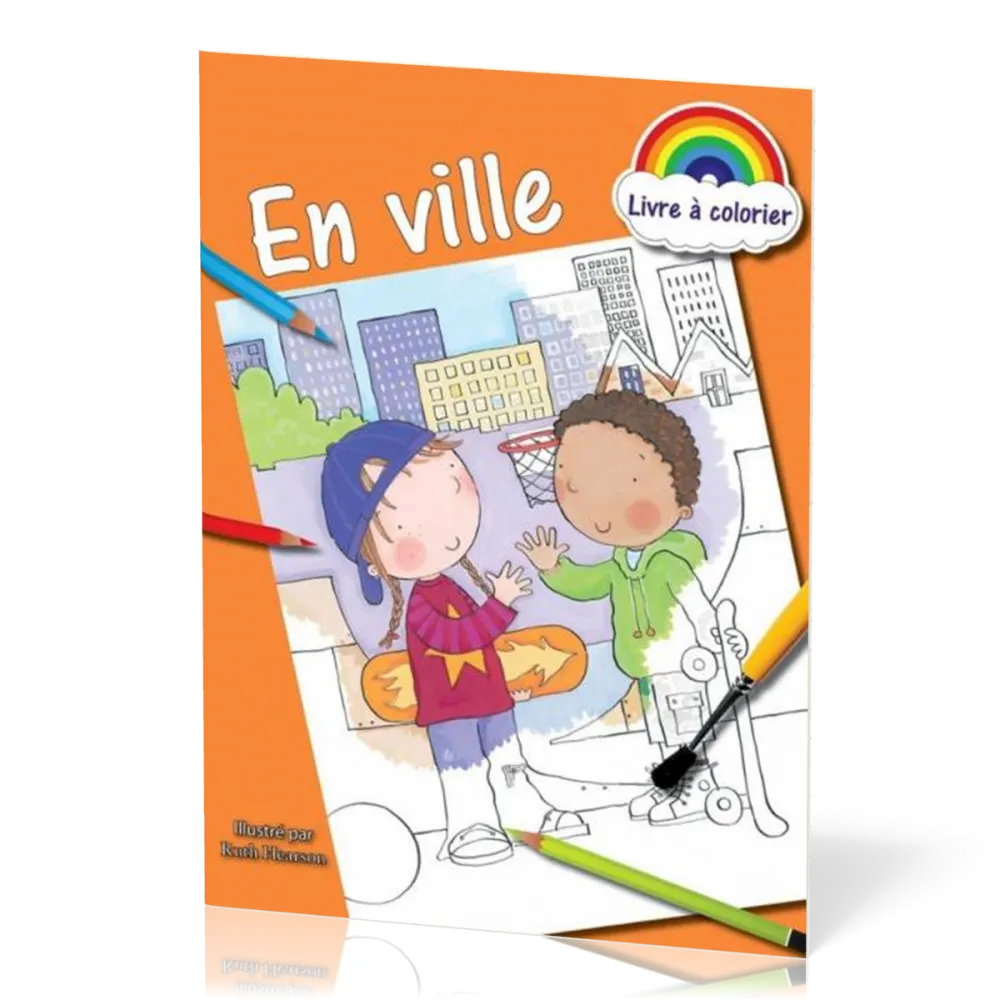 En ville - livre à colorier