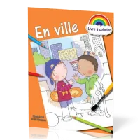 En ville - livre à colorier