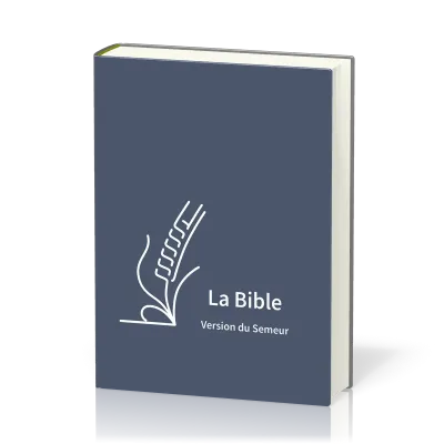 Bible Semeur 2015, compacte, bleue - couverture rigide, renforcée lin