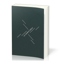 Bible Segond 1910, gros caractères, souple, vinyle vert - 2 rubans marque-pages