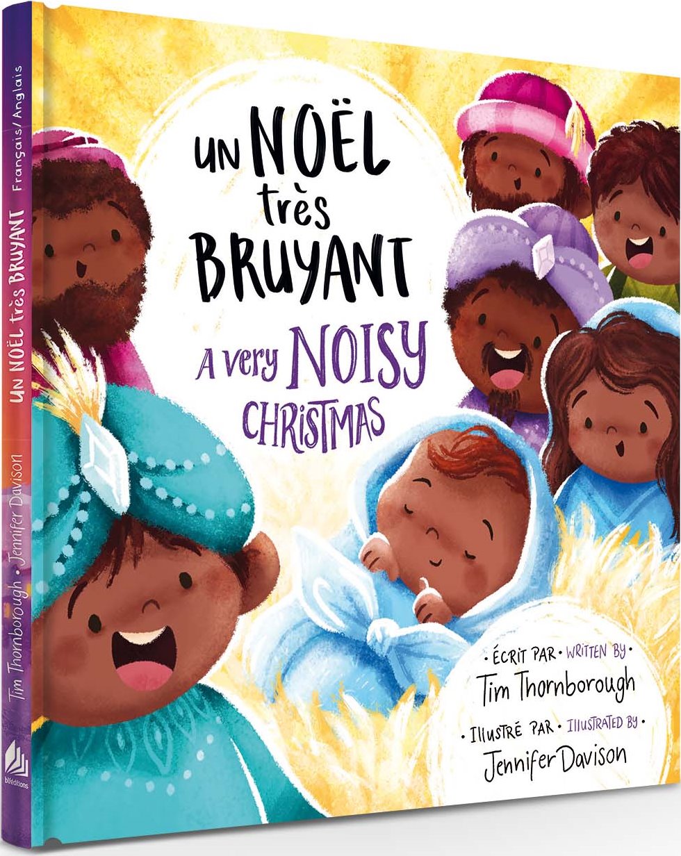 Un Noël très bruyant. A Very Noisy Christmas - bilingue français/anglais