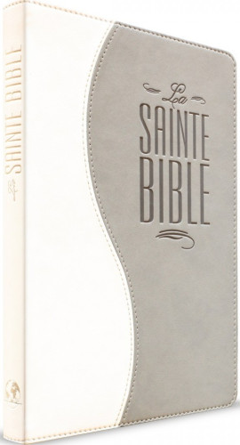 Bible Segond 1880 révisée, compacte, duo blanc gris - Esaïe 55, couverture souple, vivella