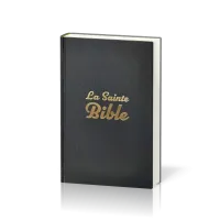 Bible Segond 1910, compacte éco - rigide gris anthracite