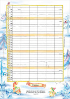 Notre planning - Calendrier mural