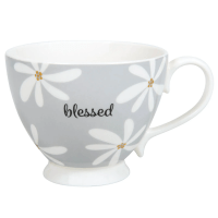 Tasse - Blessed - grise, 350ml