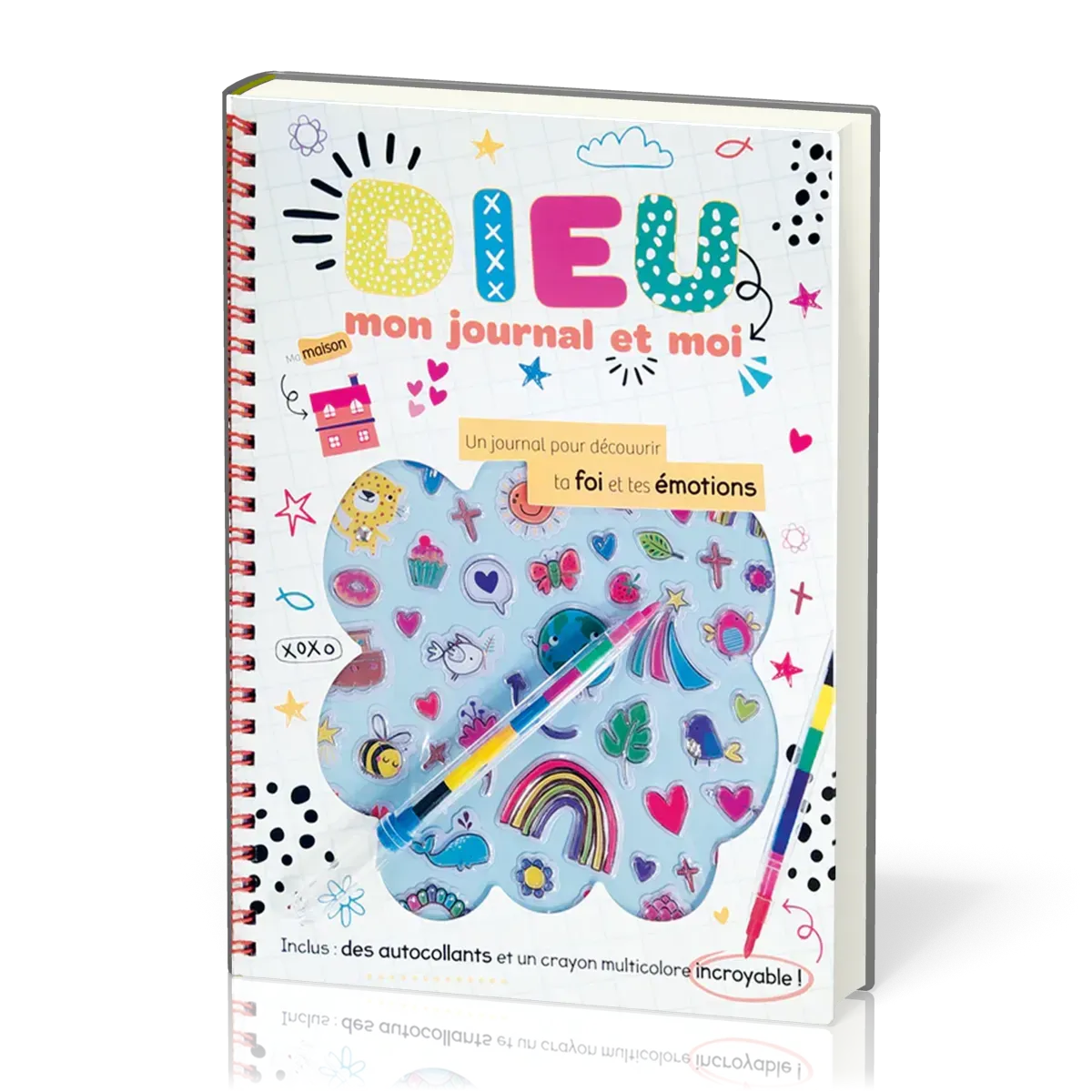 Dieu, mon journal et moi - Un journal pour découvrir ta foi et tes émotions