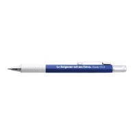 Stylo multi-outil bleu « Le Seigneur est ma force »