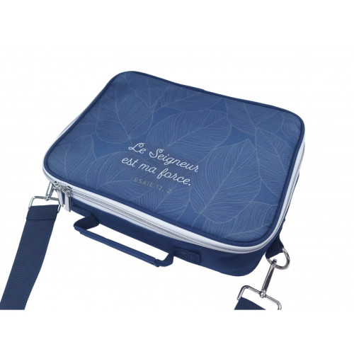 Pochette Bible XL " Le Seigneur est ma force" - Visuel retourné