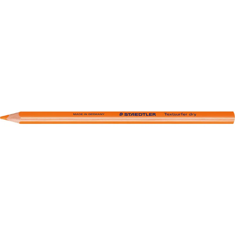 Crayon surligneur Staedtler à cire orange - pour Bible