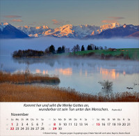 Berge - Tischkalender