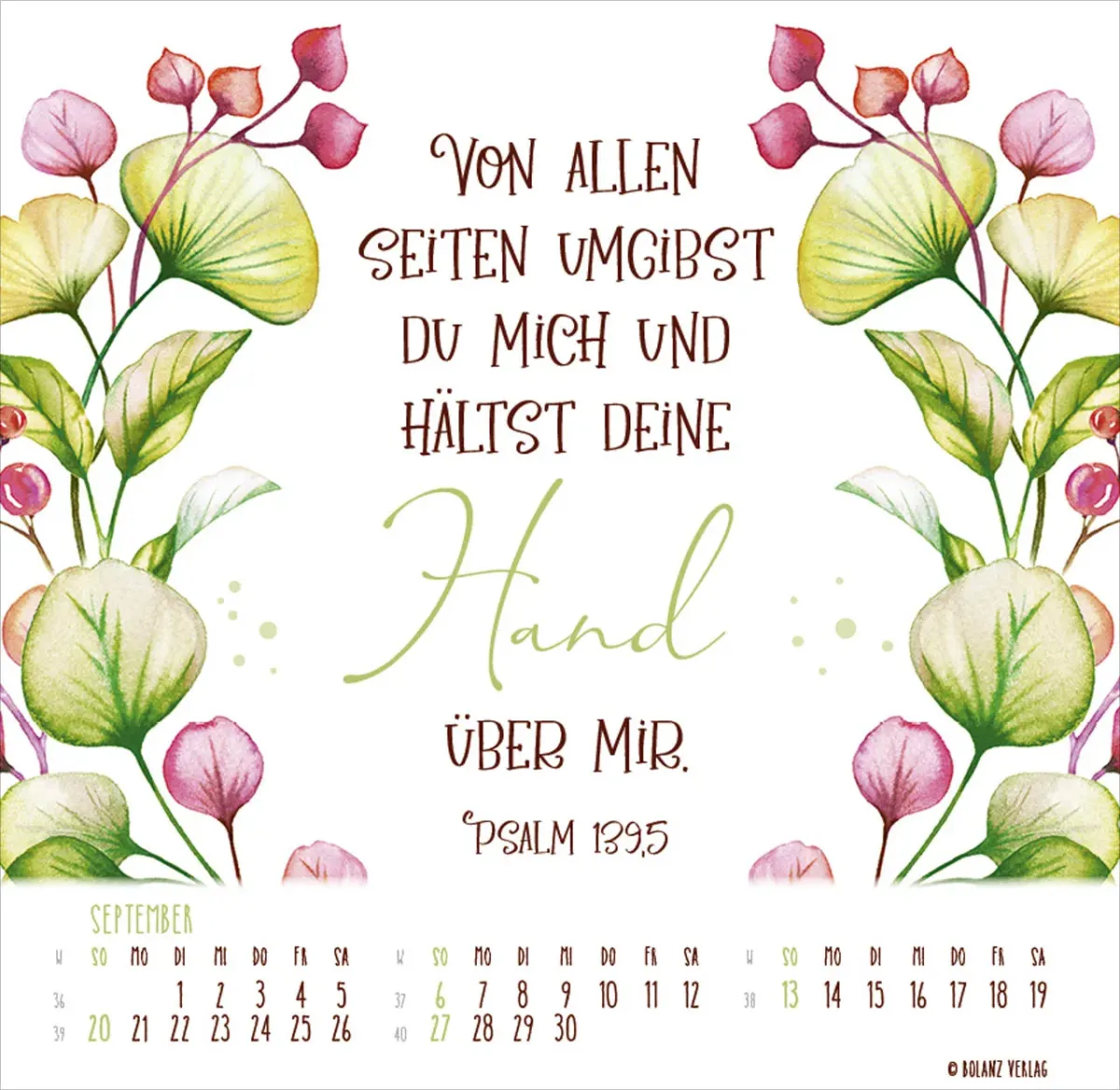 Kalender Getragen durch alle Zeiten - Tischkalender