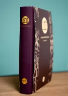 Bible d'étude NBS - grand format, similicuir prune, étui souple