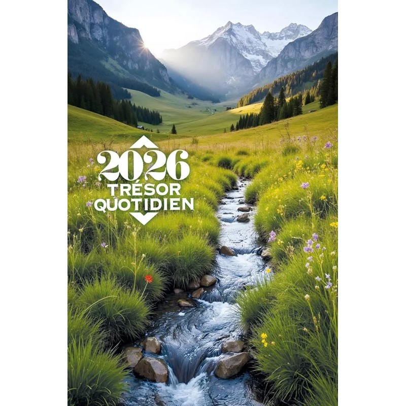 Trésor quotidien - Calendrier éphéméride, mural à effeuiller