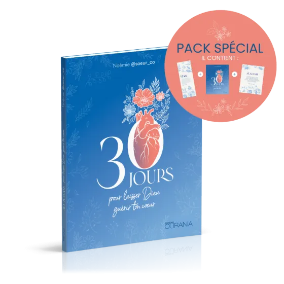 30 jours pour laisser Dieu guérir ton coeur - Pack
