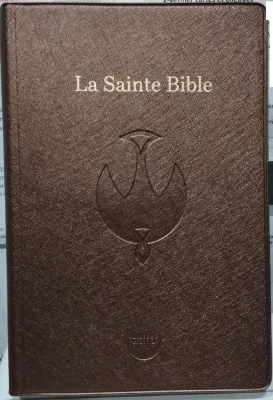 Bible à la Colombe Segond 1978, brune - couverture souple, flexa