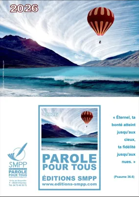 Parole pour tous [à effeuiller] - calendrier éphéméride avec support cartonné