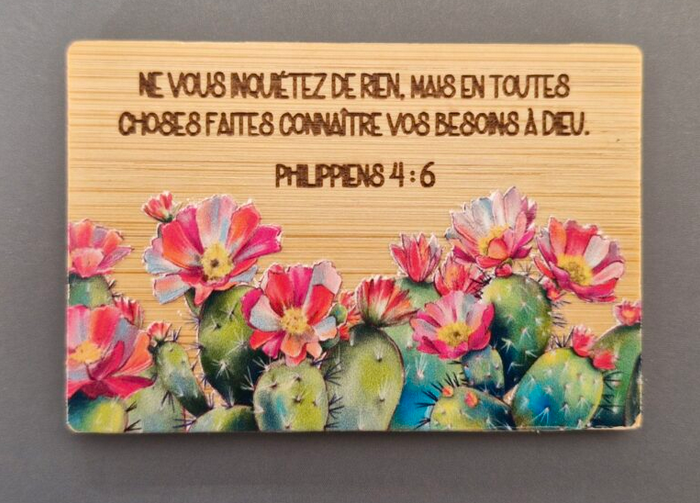 Magnet bambou – Philippiens 4 : 6