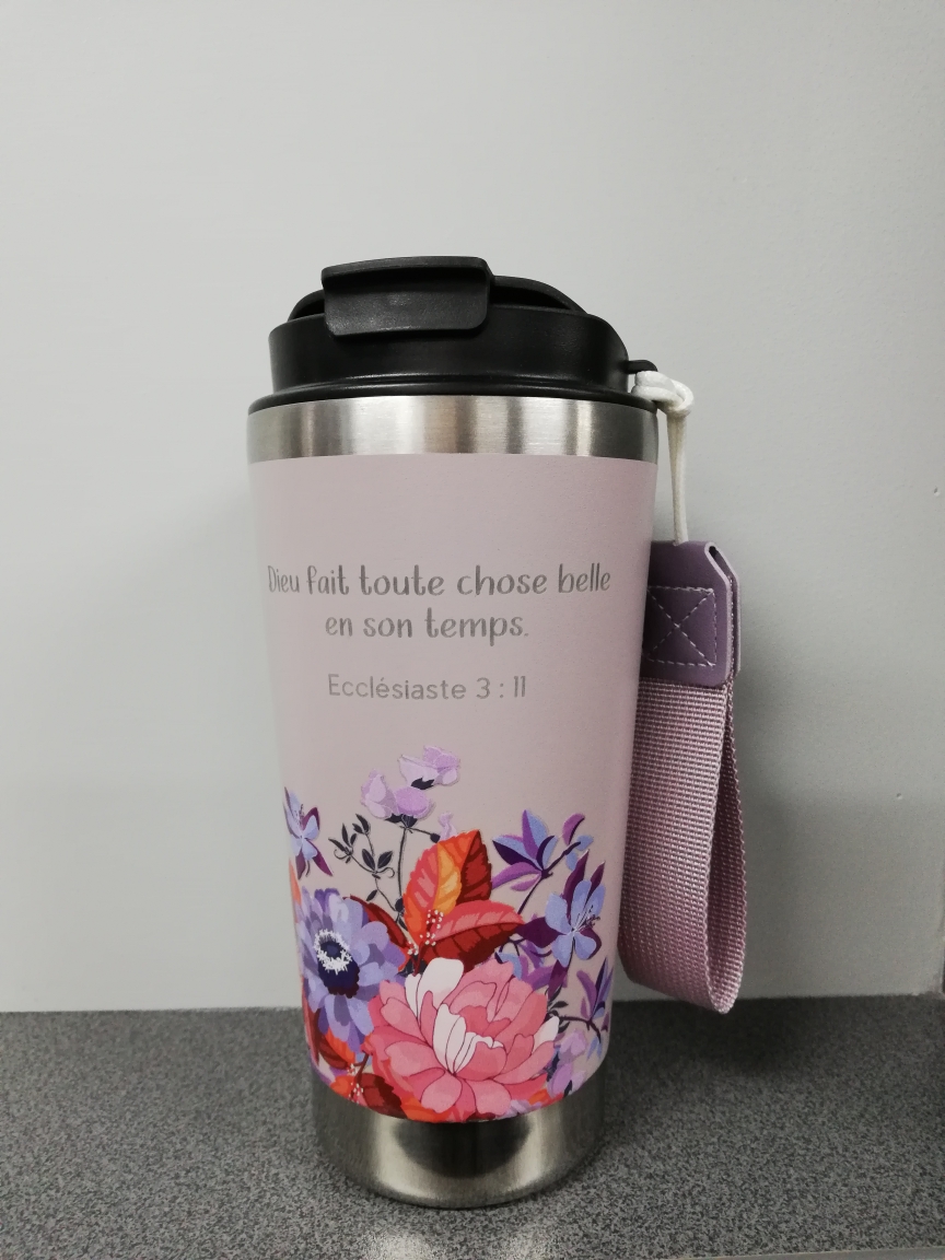 Mug isotherme "Dieu fait toute chose belle…" Ecc.3.11