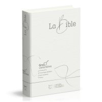 Bible Segond 21, gros caractères - couverture souple en toile blanche