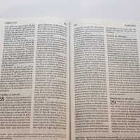 Bible Segond 21 compacte - couverture rigide Skivertex noire
