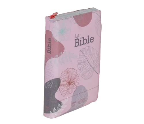 Bible Segond 21 compacte (Premium Style) - couverture souple toilée couleur rose bonbon, avec...