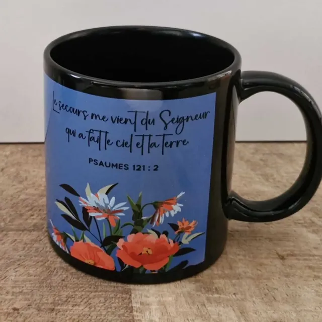 Mug Psaumes 121.2 - Le secours me vient du Seigneur…
