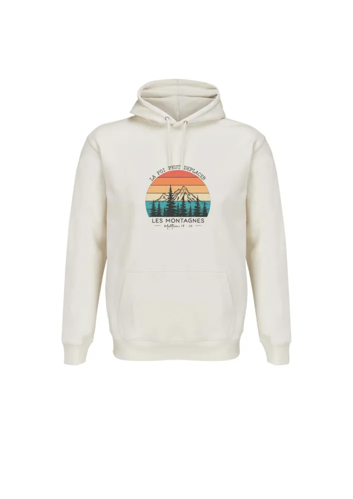 Sweat Capuche - écru