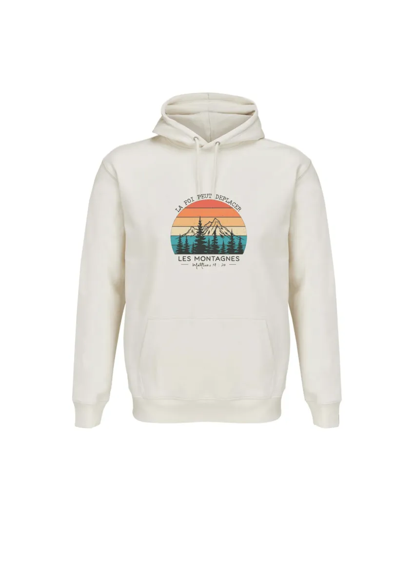 Sweat Capuche - écru