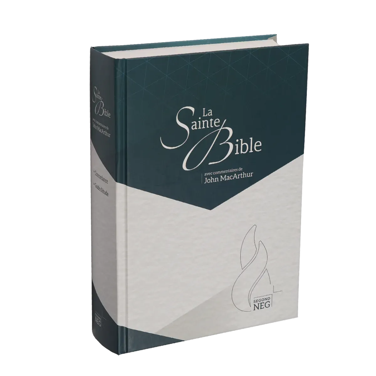 Bible d'étude Segond NEG MacArthur - Couverture rigide bicolore