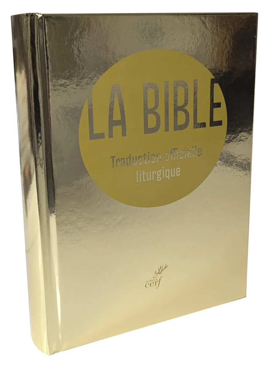Bible, Traduction Officielle Liturgique, compacte or, reliée