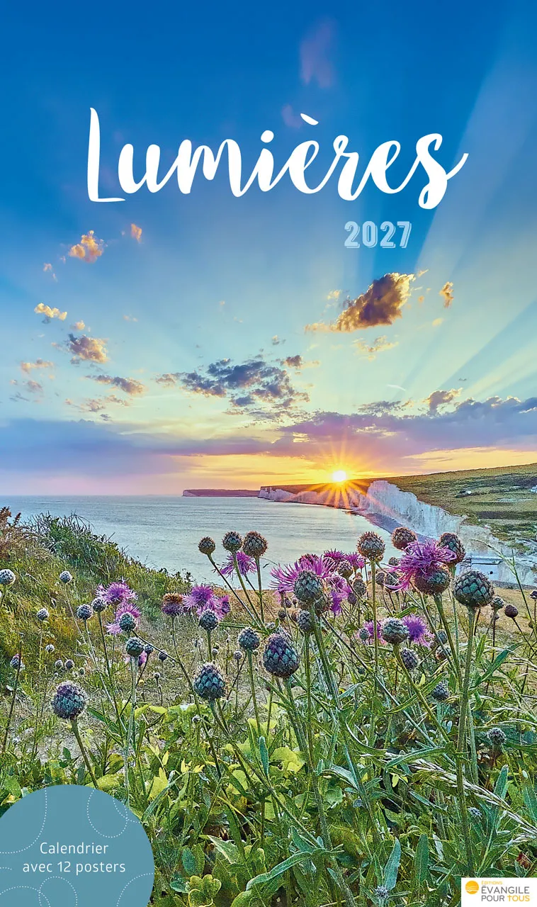 Lumières - Calendrier posters, mural