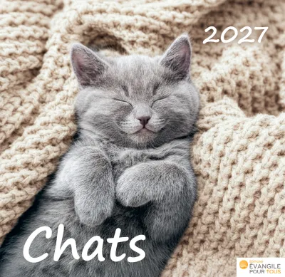 Chats, Merveilles de la création - Calendrier de table