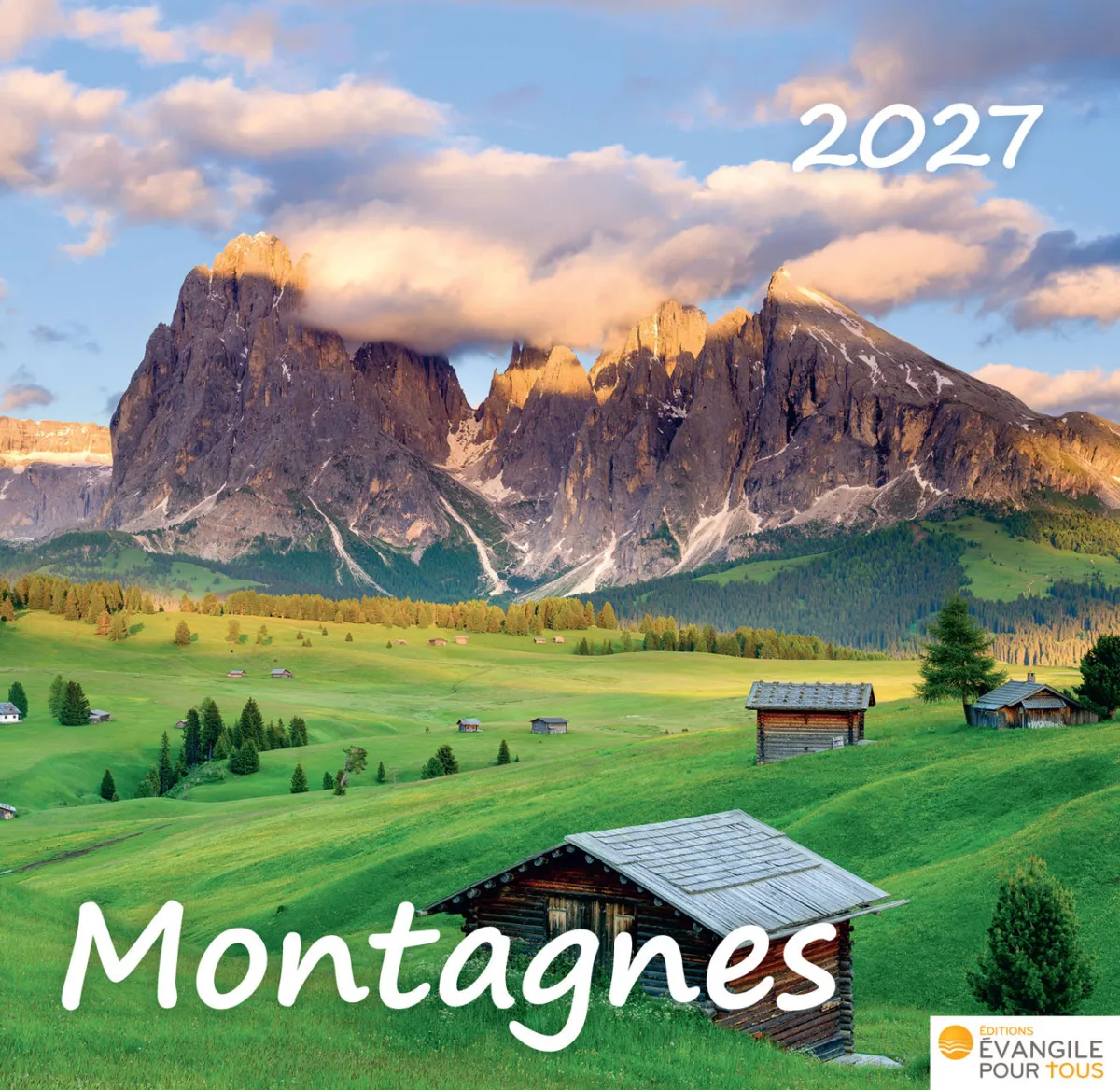 Montagnes, Merveilles de la création - Calendrier de table