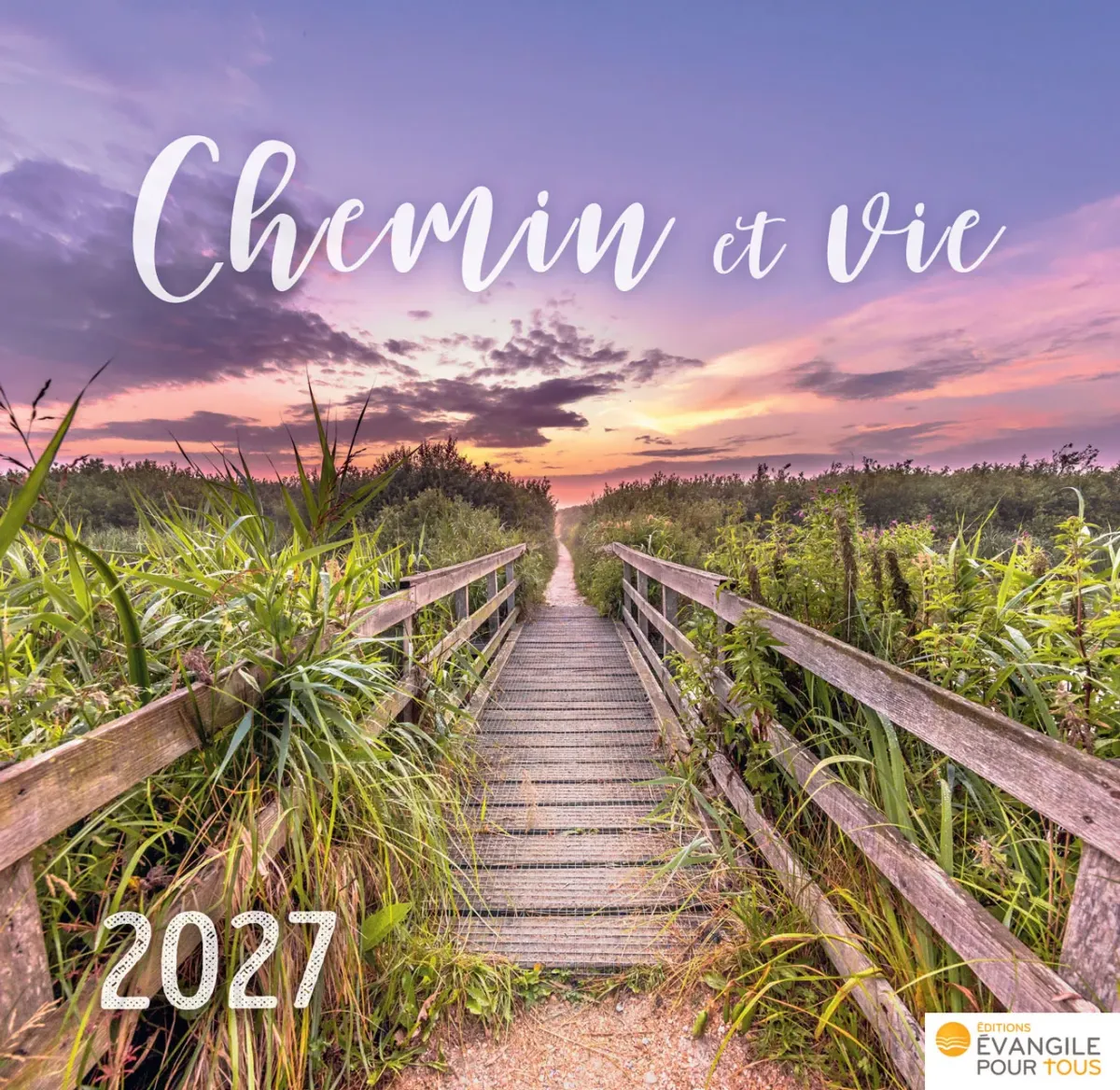 Chemin et Vie - Calendrier de table