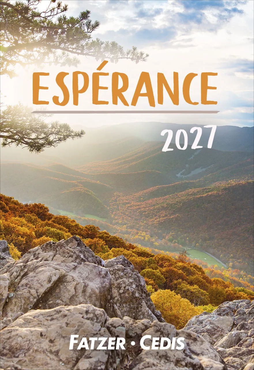 Espérance - mini calendrier