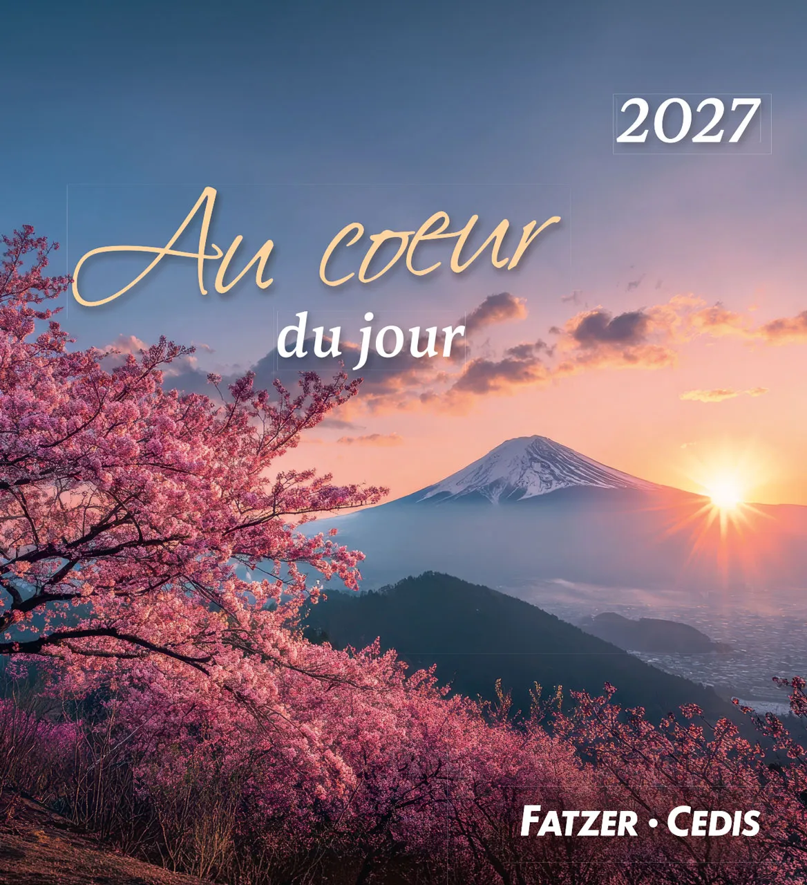 Au cœur du jour - calendrier de table avec citations