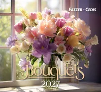 Bouquets - Petit calendrier avec 12 belles photos de bouquets