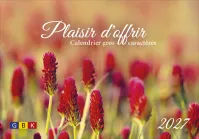 Plaisir d'offrir - Joli calendrier photo à gros caractères