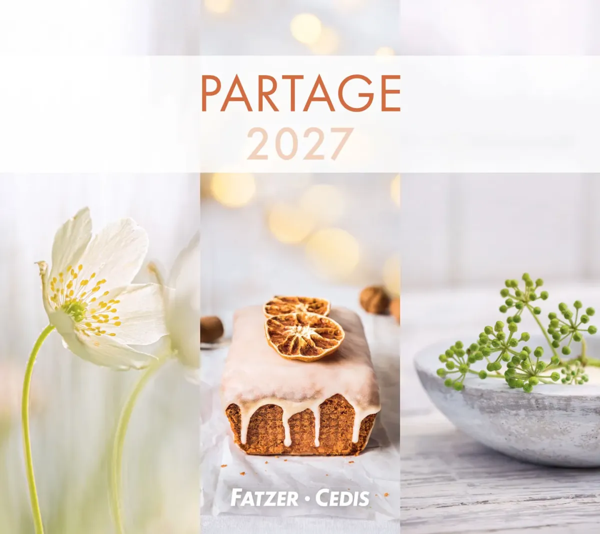 Partage - calendrier de table