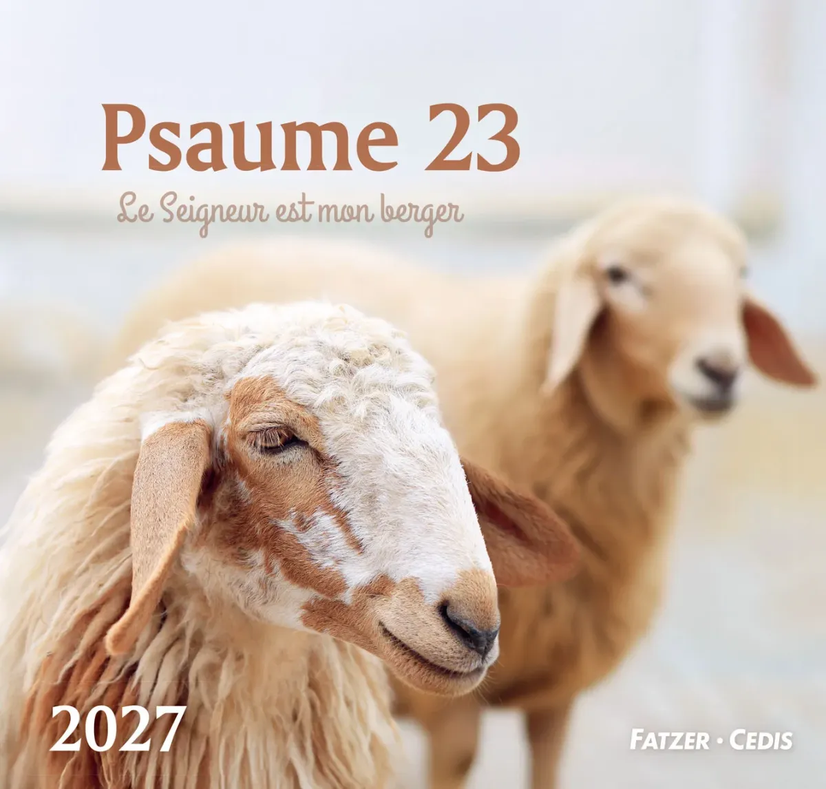 Psaume 23 - Grand format - calendrier mural