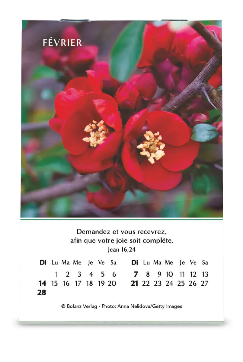 Louanges - mini calendrier