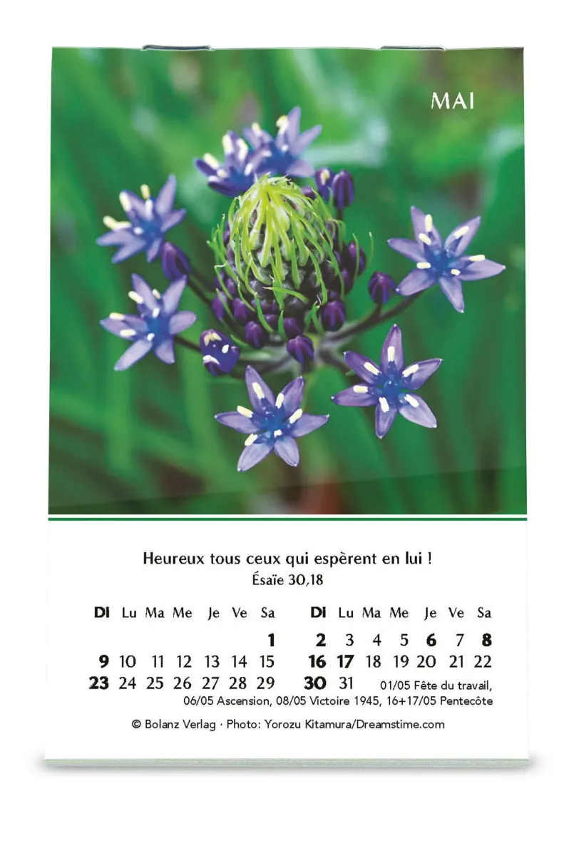 Louanges - mini calendrier
