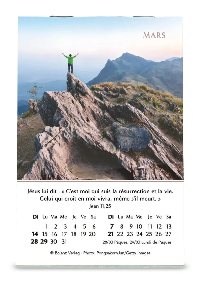 Espérance - mini calendrier