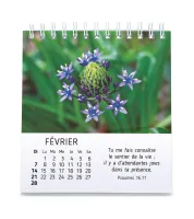 Floralies - calendrier de table