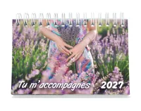Tu m'accompagnes - calendrier de table