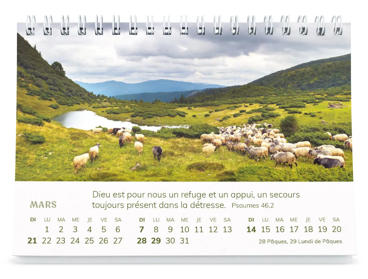 Mini-Panorama - Calendrier à poser