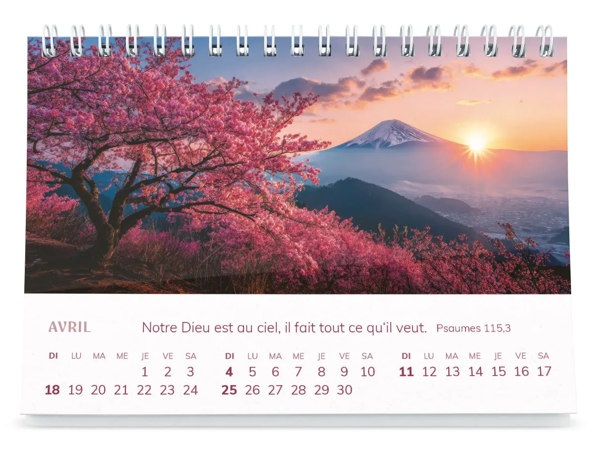 Mini-Panorama - Calendrier à poser